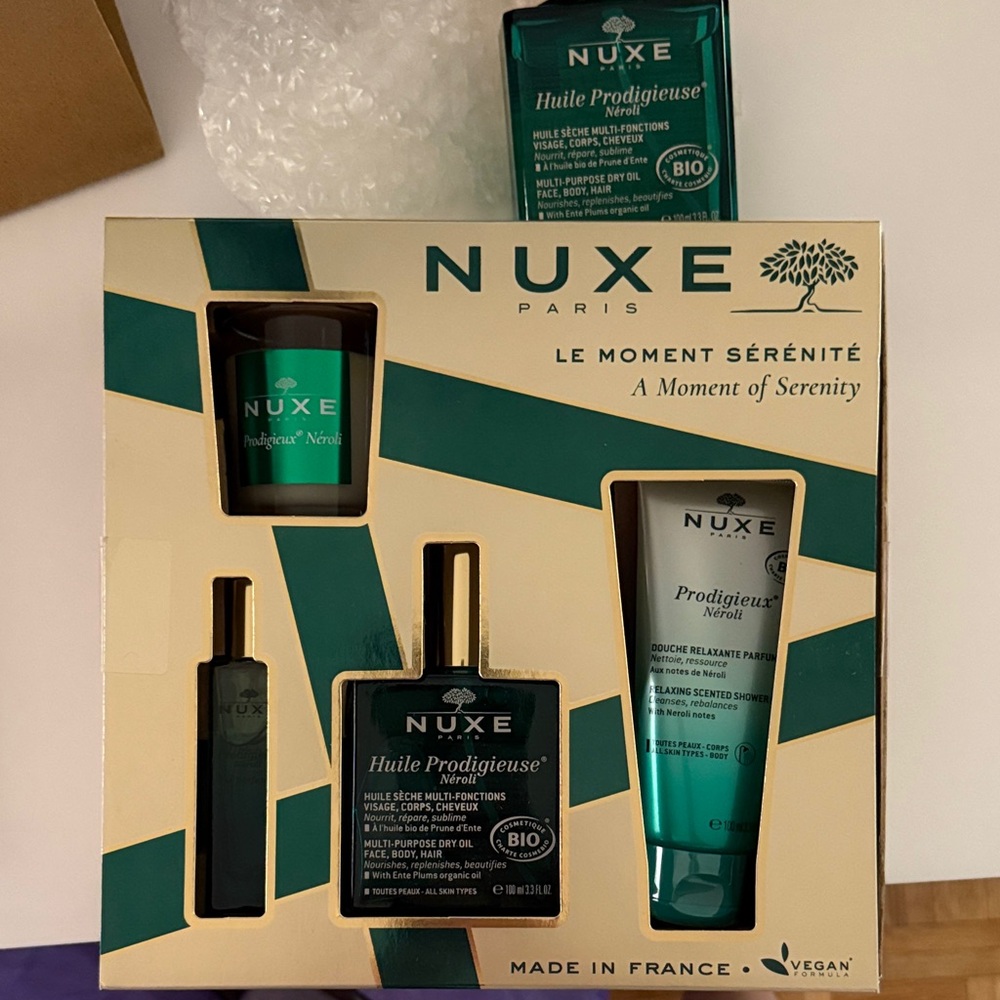NUXE - Dry Oil Neroli gift set plus second full bottle NWT